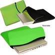 Reversible Neoprene Laptop Sleeve w/ Custom Imprint 15"x 11" | https://www.bestnamebadges.com