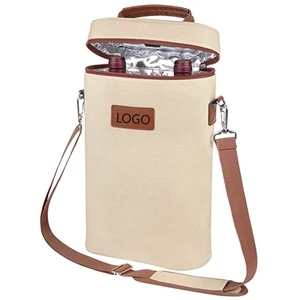 2 Bottle Wine Tote Carrier