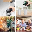 Collapsible Can Cooler With Suction Bottom | https://www.bestnamebadges.com