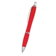 Satin Pen With Antimicrobial Additive | https://www.bestnamebadges.com