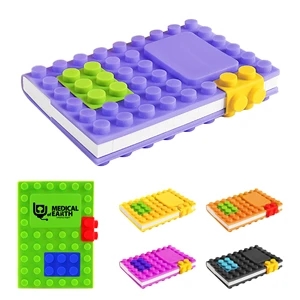 Silicone Cover Building Block Notebook