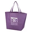 Crosshatch Non-Woven Tote Bag | https://www.bestnamebadges.com