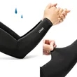 Elastic Outdoor Seamless Cool Arm Sleeves | https://www.bestnamebadges.com