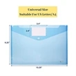 Clear Document Folders with Snap Closure | https://www.bestnamebadges.com