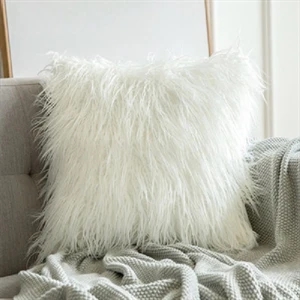 Deluxe Decorative Plush Pillow Case