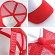 Flat Billed Trucker Hat | https://www.bestnamebadges.com