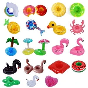 Whale Inflatable Coasters/ swimming pool Drink Holder