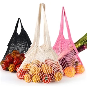 Cotton Market Tote Bag | https://www.bestnamebadges.com