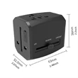 Universal International Travel Power Adapter | https://www.bestnamebadges.com