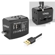Universal International Travel Power Adapter | https://www.bestnamebadges.com