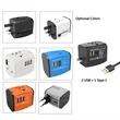 Universal International Travel Power Adapter | https://www.bestnamebadges.com