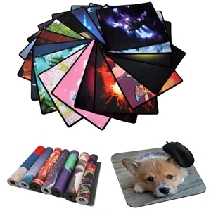 Custom Full Color Soft Surface Square Mouse Pad