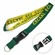 1" Woven Lanyards with Detachable Buckle Release | https://www.bestnamebadges.com