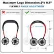 USB Neck Fan | https://www.bestnamebadges.com
