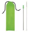 Stainless Steel Straw Kit | https://www.bestnamebadges.com