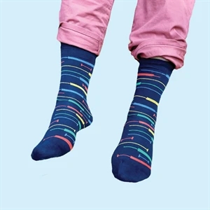 Organic Cotton Dress Socks- Made In Italy
