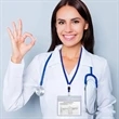 Vaccination Card Protector With Lanyard | https://www.bestnamebadges.com