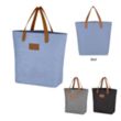 Heathered Tote Bag | https://www.bestnamebadges.com