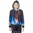 Kids Full Color Hoodie w/ Pockets Sublimated Hoodies | https://www.bestnamebadges.com