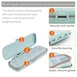 Wheat 7-Compartment Pill Case | https://www.bestnamebadges.com
