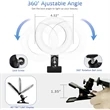 Video Conference Ring Lighting Kit for Laptop | https://www.bestnamebadges.com