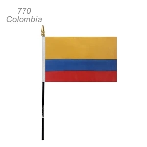 Popular 4" x 6" Colombia - Colombian Flag