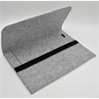 Felt Laptop Sleeve w/ Flip Closure & Three Compartments | https://www.bestnamebadges.com