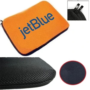 Grid Fabric Laptop Sleeve w/ Double Zipper & Soft Interior | https://www.bestnamebadges.com