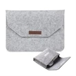 Two-in-One Felt Laptop Sleeve w/ Velcro Closure & Kit Box | https://www.bestnamebadges.com