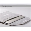 Two-in-One Felt Laptop Sleeve w/ Velcro Closure & Kit Box | https://www.bestnamebadges.com