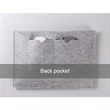 Two-in-One Felt Laptop Sleeve w/ Velcro Closure & Kit Box | https://www.bestnamebadges.com