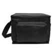 600D Polyester 6-Pack Cooler w/Side Pockets & Pouch | https://www.bestnamebadges.com