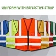 Reflective Safety Vest With Multiple Pockets | https://www.bestnamebadges.com