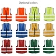 Reflective Safety Vest With Multiple Pockets | https://www.bestnamebadges.com