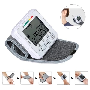 Home Use Adjustable Wrist Blood Pressure Monitor