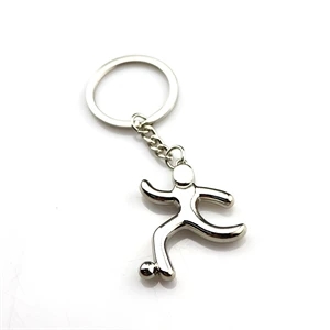 Soccer player key chain