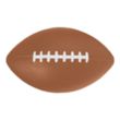 Large Football | https://www.bestnamebadges.com