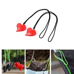 Heart-shaped Multifunction Stroller Clip