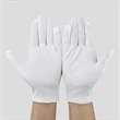 White Soft Cotton Work Glove | https://www.bestnamebadges.com