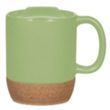 14 Oz. Cork Base Ceramic Mug | https://www.bestnamebadges.com
