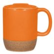 14 Oz. Cork Base Ceramic Mug | https://www.bestnamebadges.com