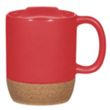 14 Oz. Cork Base Ceramic Mug | https://www.bestnamebadges.com