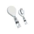 Tear Shape Retractable Badge Holder | https://www.bestnamebadges.com