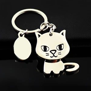 cat keychain