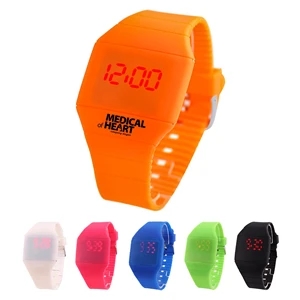 Silicone  Electronic Watch