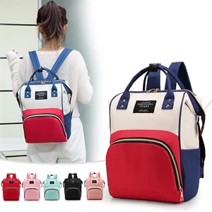 Diaper Bag Backpack | https://www.bestnamebadges.com
