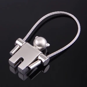 robot keychain