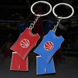 Mini jersey keychain