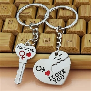 Heart-shape keychain