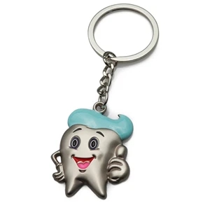 Tooth keychain